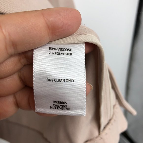 Nordstrom's Chelsea28 Beige Pale Pink Oversized lightweight Blazer size LG - Picture 11 of 16
